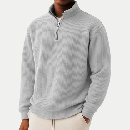 Essential™ | Strickpullover mit Quarter-Zip